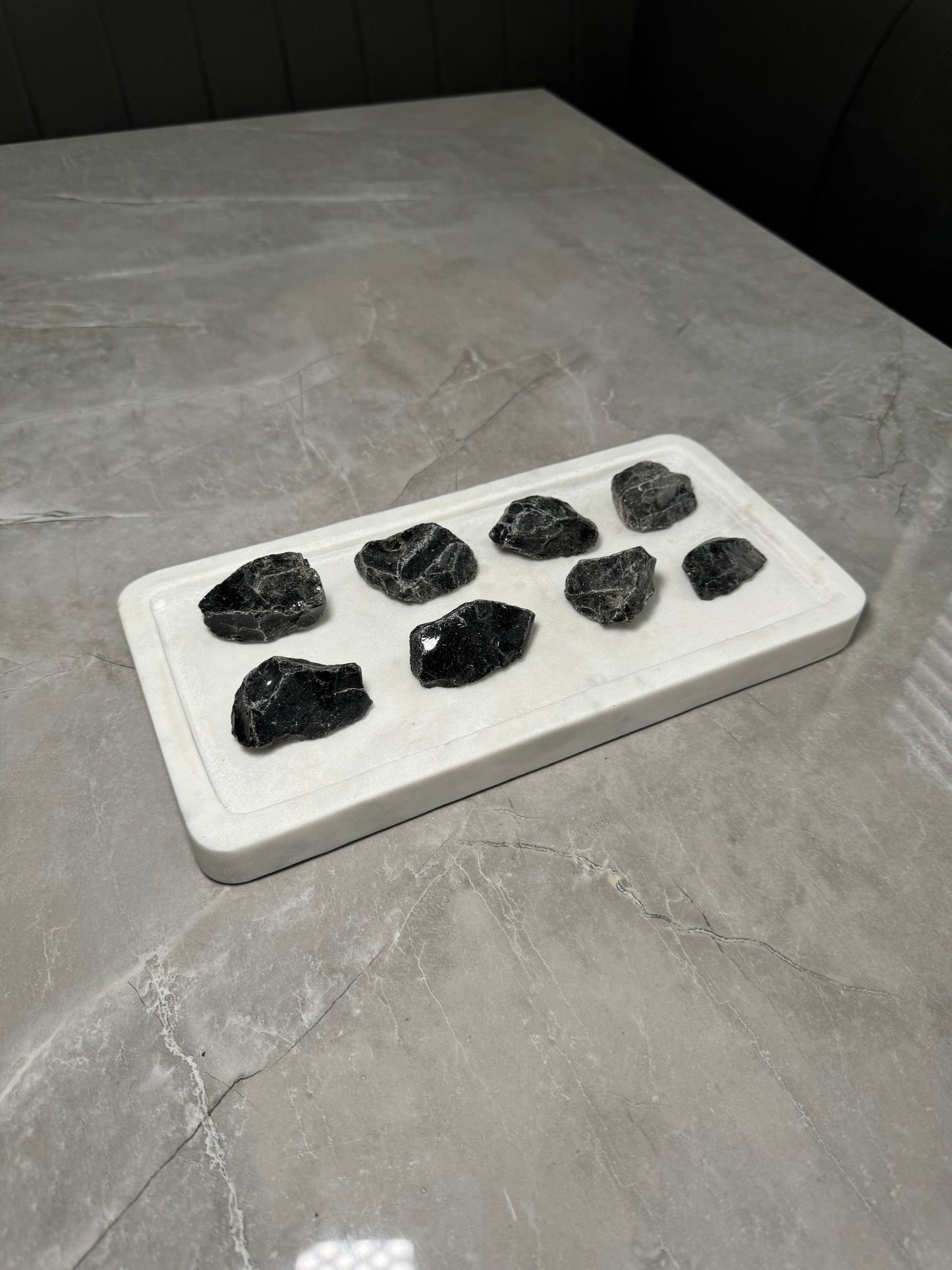 ROUGH BLACK OBSIDIAN