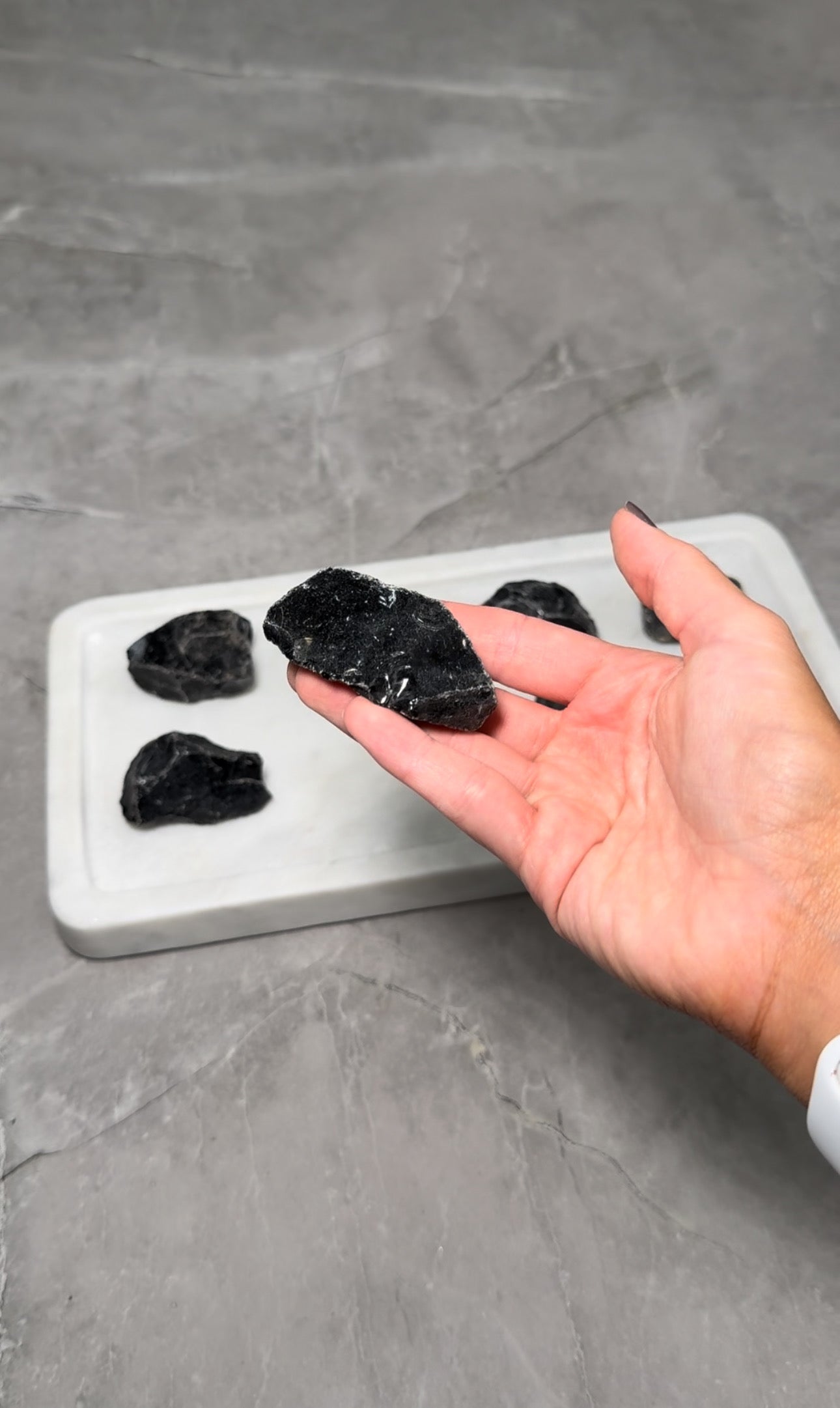 ROUGH BLACK OBSIDIAN