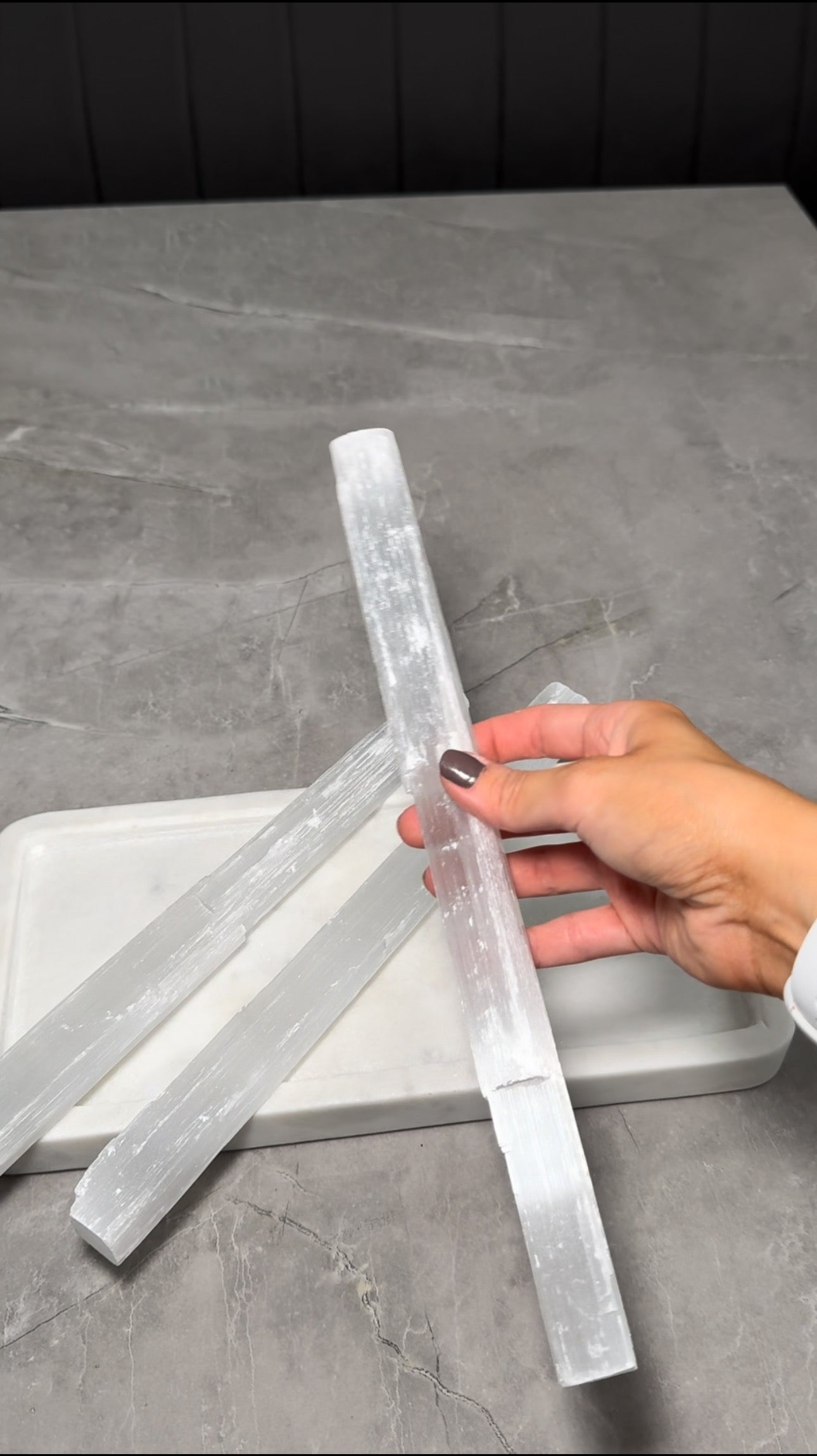 SELENITE WANDS