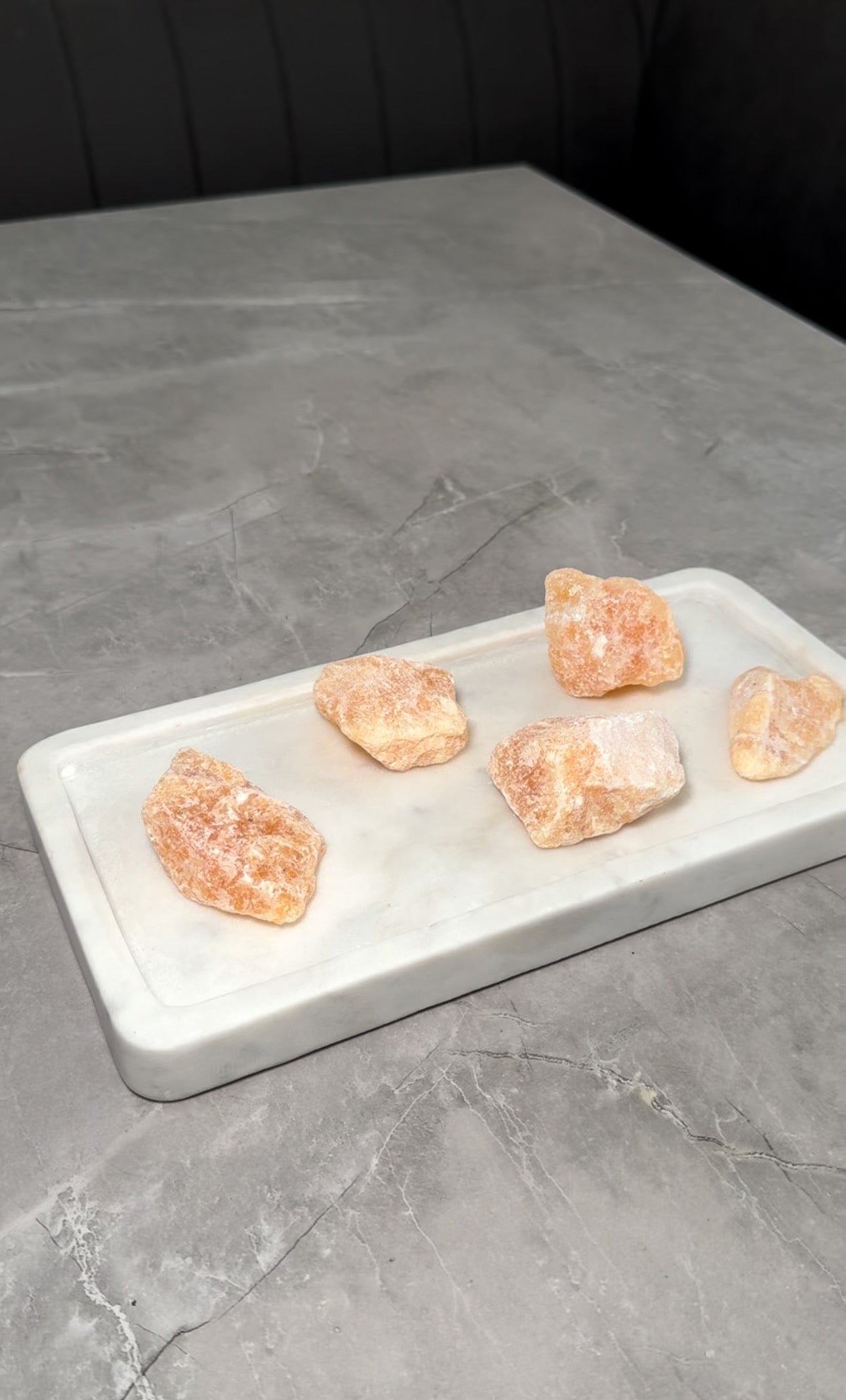 RAW ORANGE CALCITE